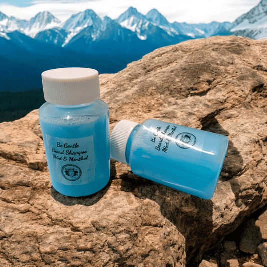 Be Gentle, Beard Shampoo - Mint & Menthol - Bombshell Cosmetics