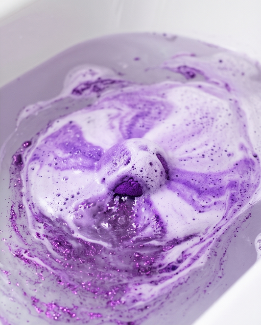 Nostalgic Dewberry Bath Bomb Bombshell Cosmetics