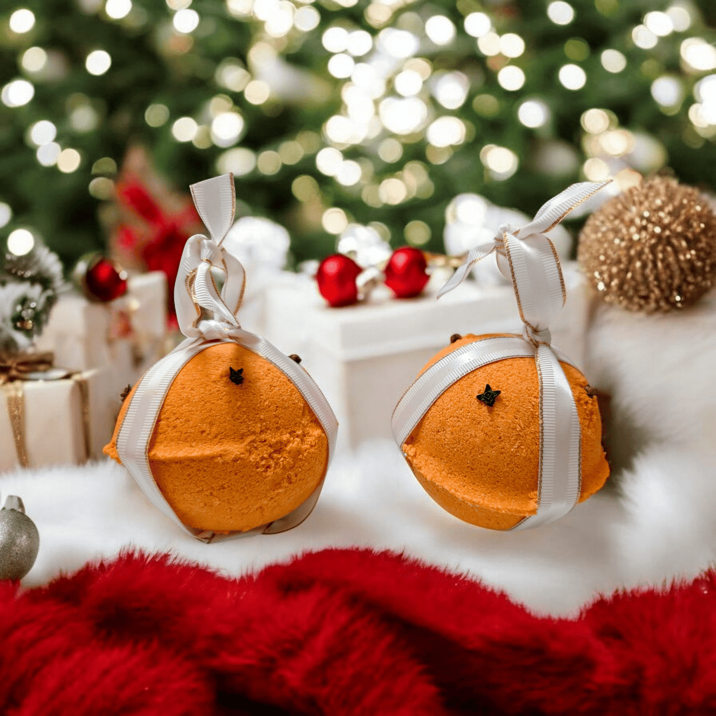 Orange Pomander - Bath Bomb - Bombshell Cosmetics