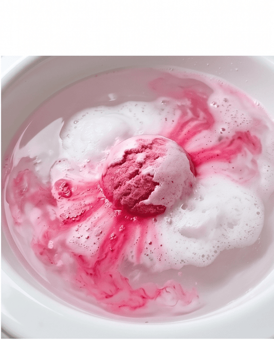 Cherry Bomb Bath Bomb Bombshell Cosmetics