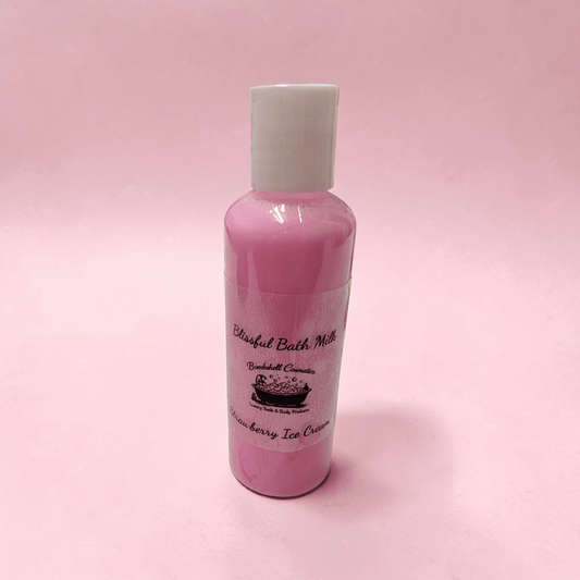 Blissful Bath Milk - Strawberry Ice - cream 🍓 - Bombshell Cosmetics