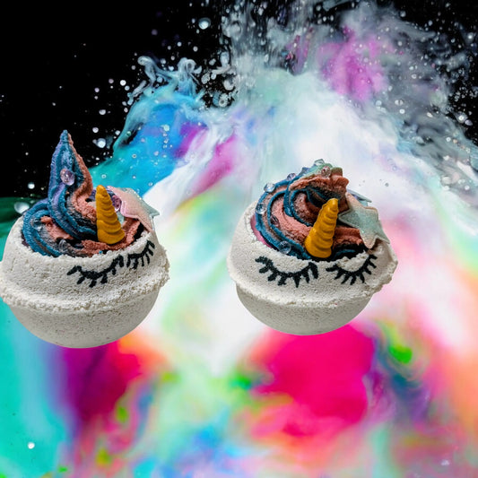 Unicorn Dreams - De Luxe Frosted Bath Bomb - Bombshell Cosmetics