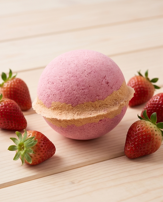 Strawberry Ice Cream - Bath Bomb Bombshell Cosmetics