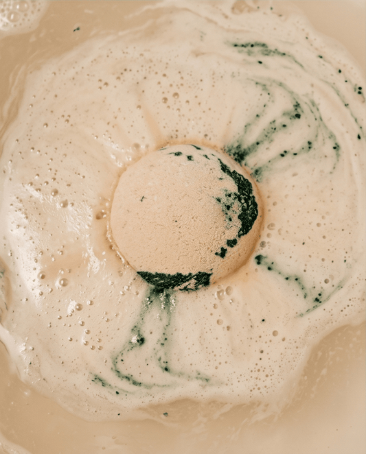 Spiked Vanilla Bath Bomb Bombshell Cosmetics