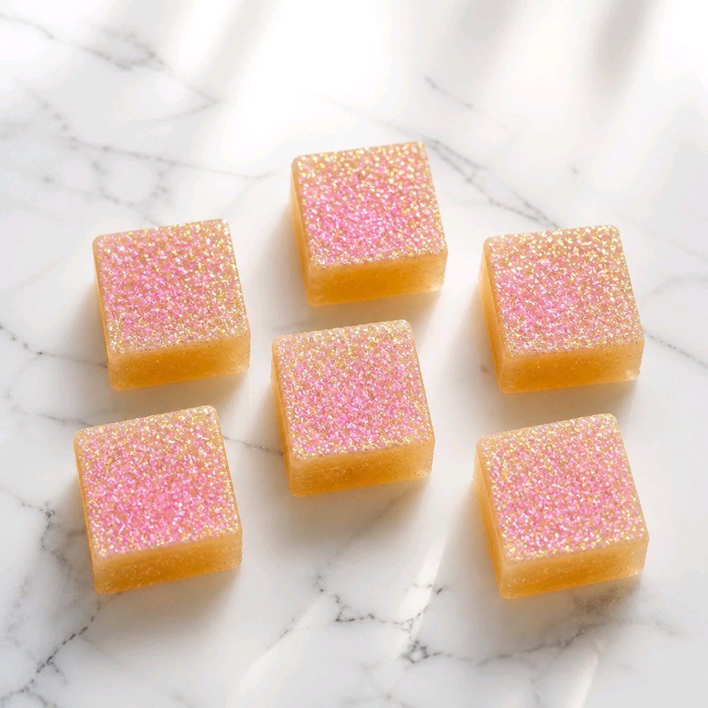 Bubble Jelly Cubes – A Squishy Bubble Bath Treat - Marshmallow - Bombshell Cosmetics