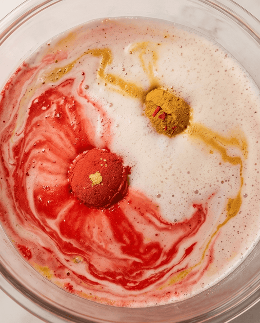 Poppy Fields Bath Bomb Bombshell Cosmetics