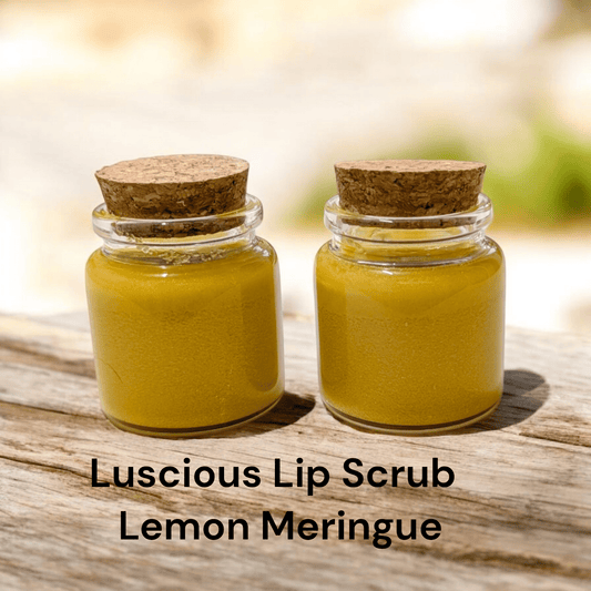 Luscious Lip Scrub - Lemon Meringue 🍋 - Bombshell Cosmetics