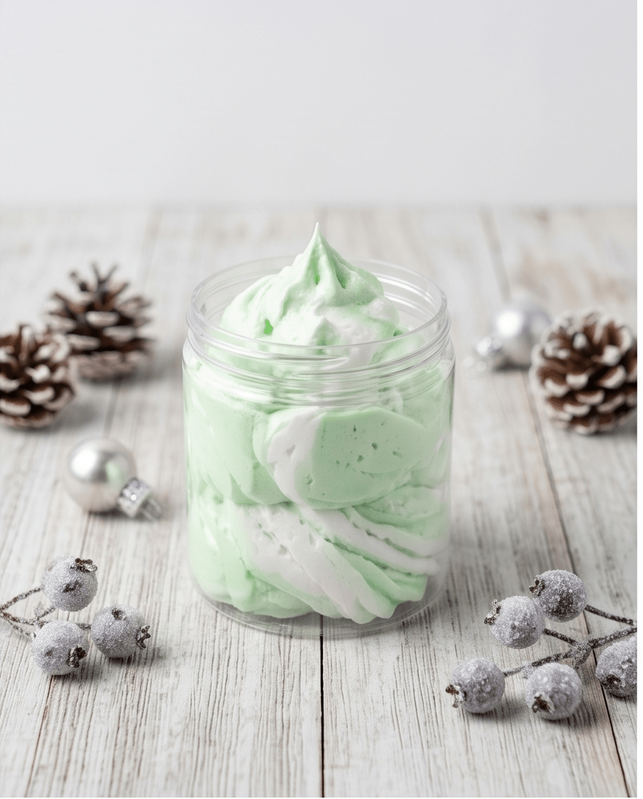 Foaming Bath Butter - Frosted Forest - Bombshell Cosmetics