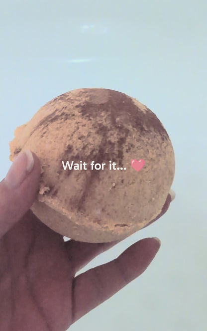 Coconut Cream & Oat Dream -  Bath Bomb - Perfect for Sensitive Skin