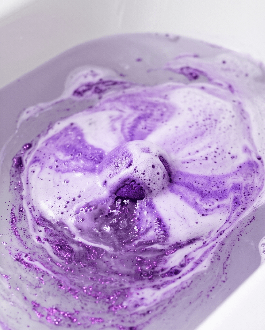 Nostalgic Dewberry Bath Bomb Bombshell Cosmetics