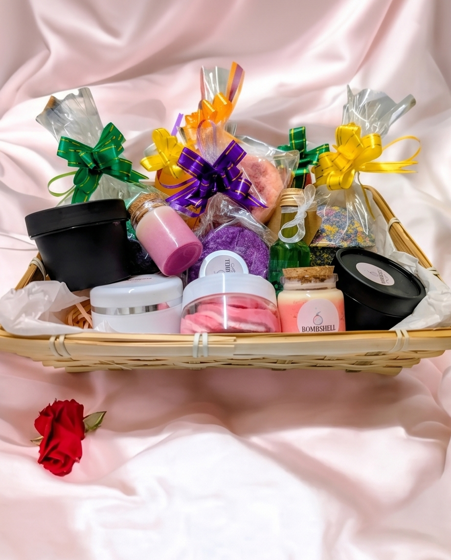 Mega Bath, Body & Shower Bath Hamper Bombshell Cosmetics
