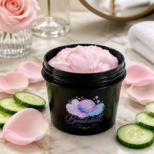 Rose & Cucumber Moisturising Trio Bombshell Cosmetics