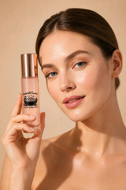 Rose & Cucumber Cooling Eye Serum | Hydrating Roller Ball Eye Serum Bombshell Cosmetics