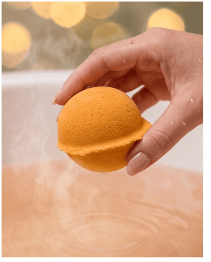 Peach Fuzz - Bath Bomb 🍑 - Bombshell Cosmetics