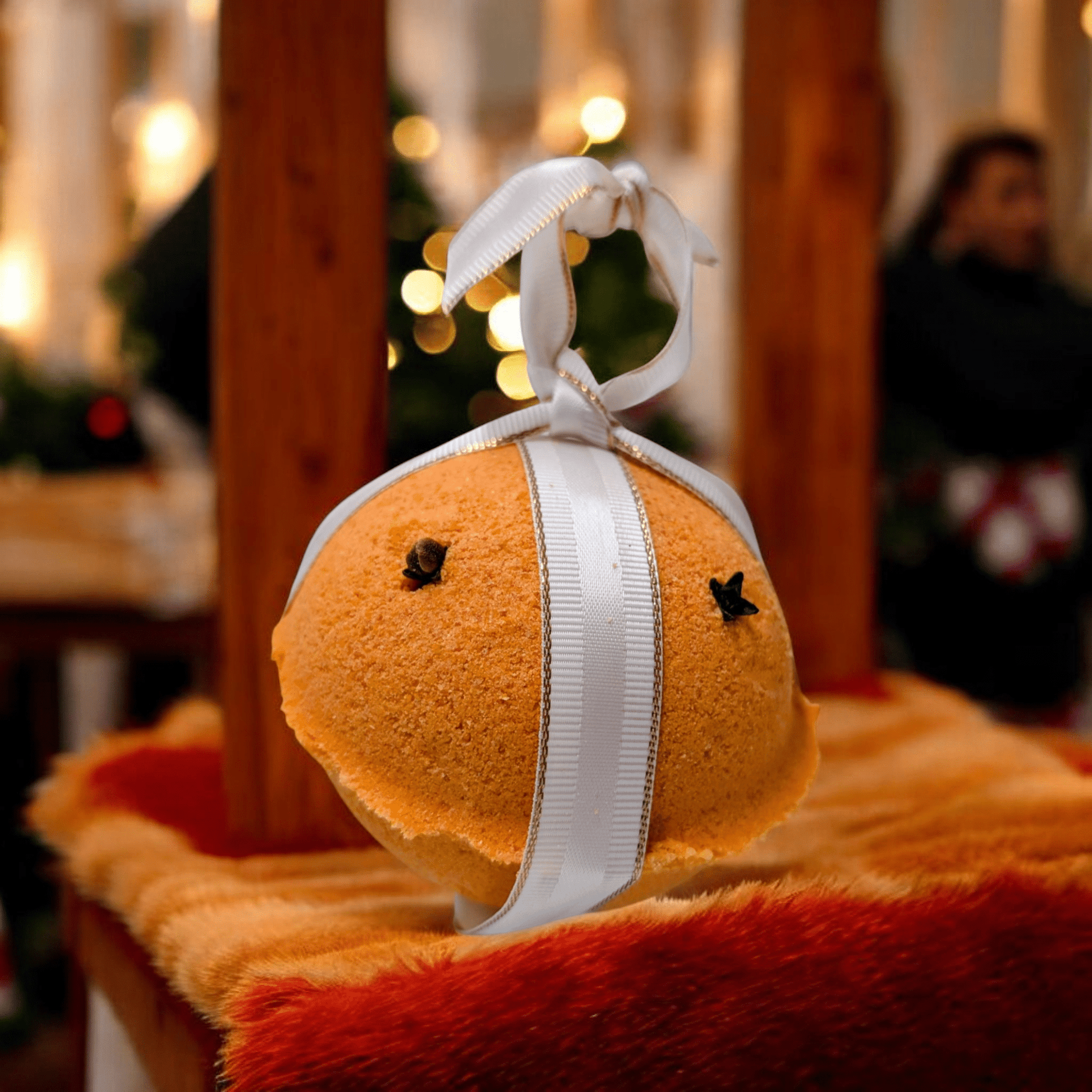 Orange Pomander - Bath Bomb - Bombshell Cosmetics