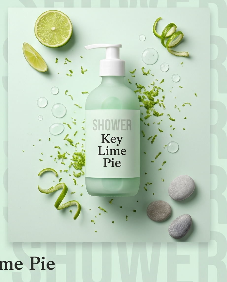 Key Lime Pie Shower Cream Bombshell Cosmetics