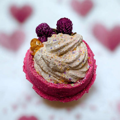The Baga Bomb - Frosted Bath Bomb - Bombshell Cosmetics