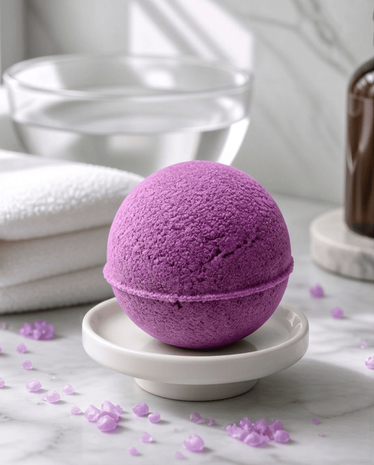 Parma Violet - Bath Bomb - Bombshell Cosmetics