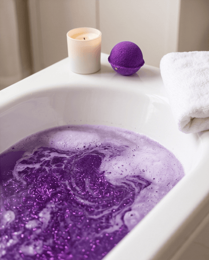 Nostalgic Dewberry Bath Bomb Bombshell Cosmetics