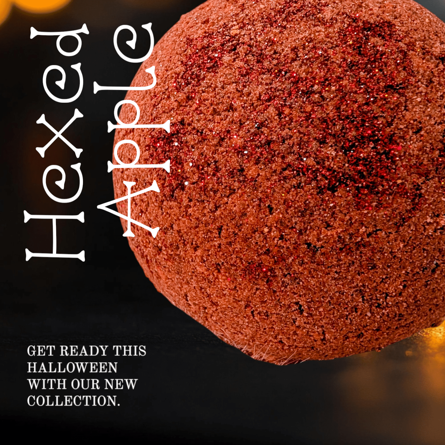 Hexed Apple Bath Bomb - Bombshell Cosmetics