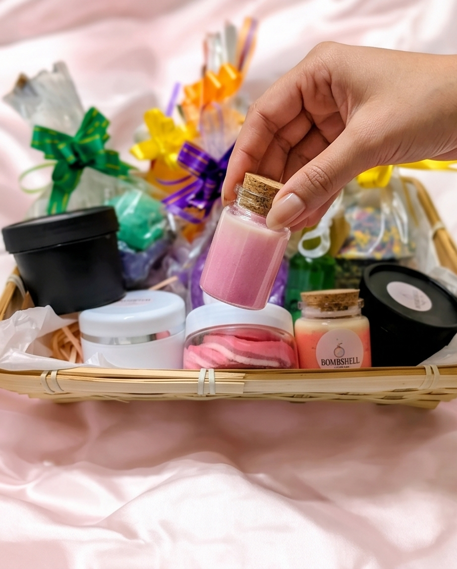 Mega Bath, Body & Shower Bath Hamper Bombshell Cosmetics