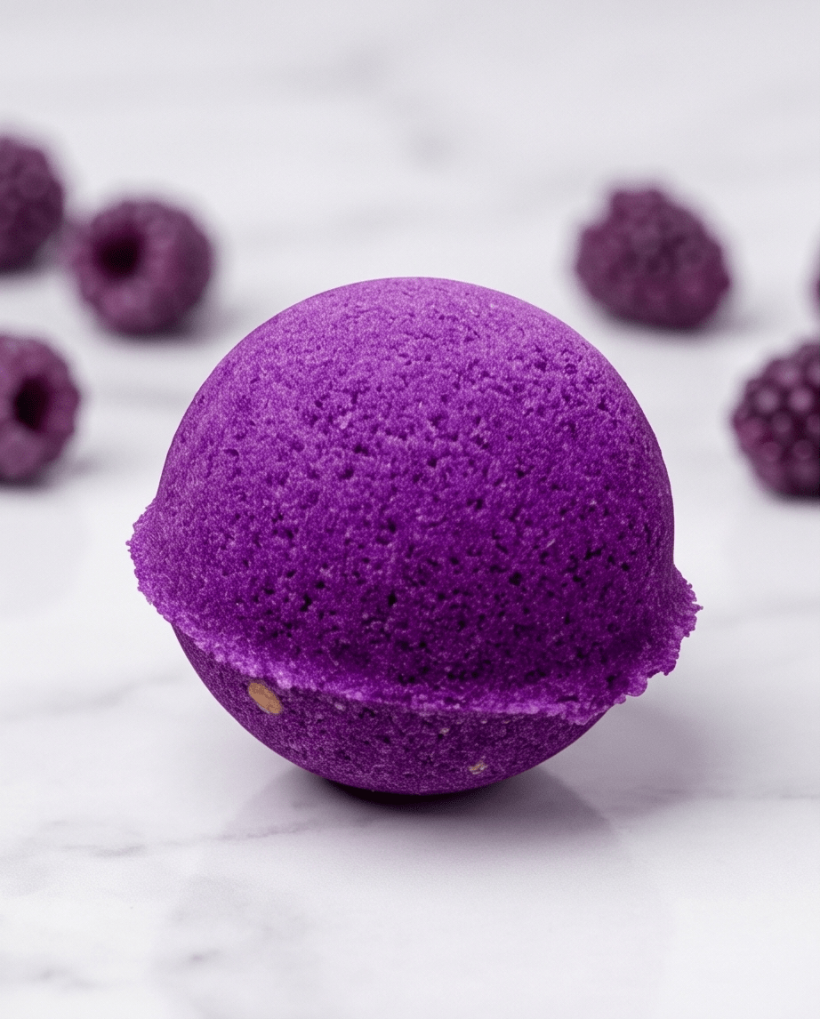 Nostalgic Dewberry Bath Bomb Bombshell Cosmetics
