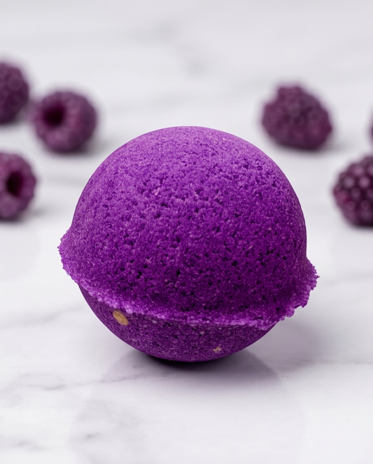 Nostalgic Dewberry Bath Bomb Bombshell Cosmetics