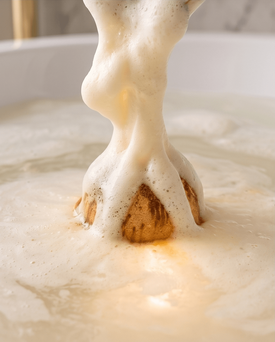 Coconut Cream & Oat Dream - Bath Bomb - Perfect for Sensitive Skin - Bombshell Cosmetics
