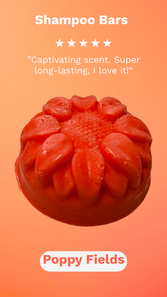 Poppy Fields Shampoo Bar - Bombshell Cosmetics