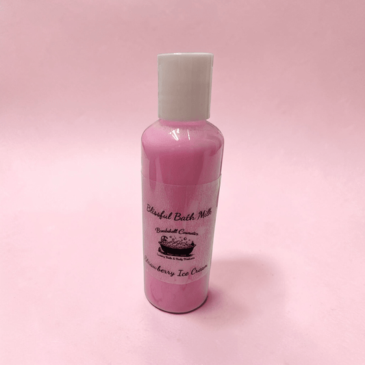 Blissful Bath Milk - Strawberry Ice - cream 🍓 - Bombshell Cosmetics