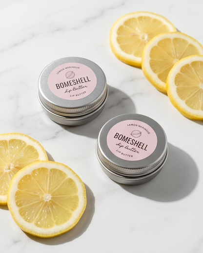Lemon Meringue Lip Butter Bombshell Cosmetics