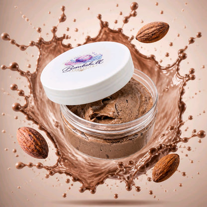 Rose & Cucumber Gentle Cream Face Polish | Cream Exfoliator for Soft, Radiant Skin Bombshell Cosmetics