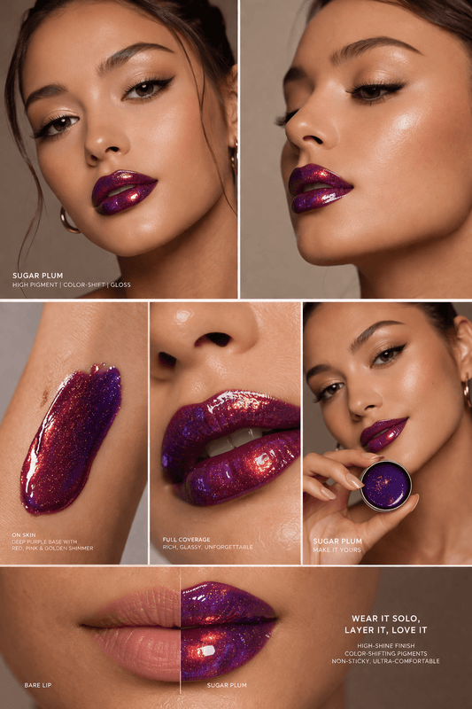 Golden Rose Glam Gloss: Elevate Your Lipgame - Bombshell Cosmetics
