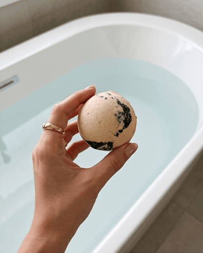 Spiked Vanilla Bath Bomb Bombshell Cosmetics