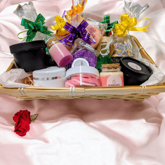 Mega Bath, Body & Shower Hamper - Bombshell Cosmetics