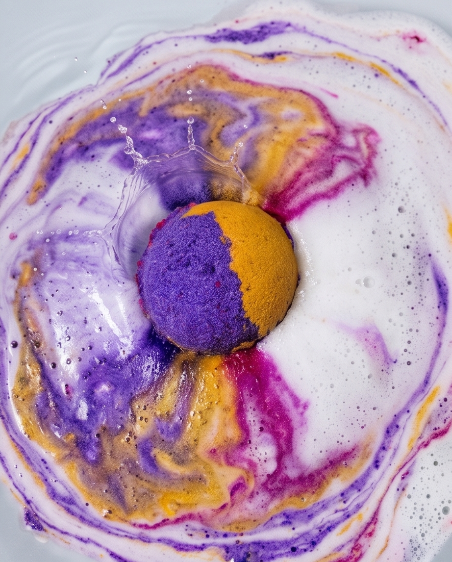 Summer Haze Bath Bomb Bombshell Cosmetics