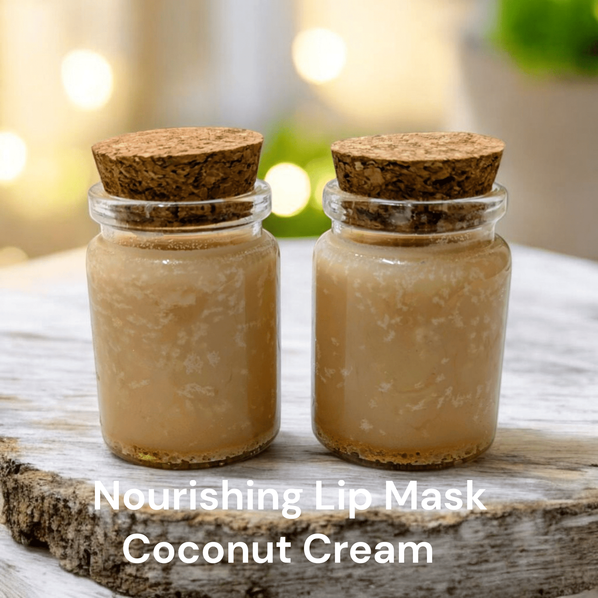 Nourishing Lip Mask - Coconut Cream 🥥 - Bombshell Cosmetics