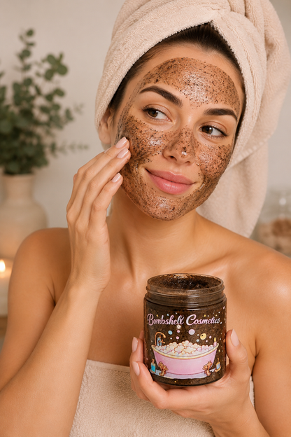 Rose & Cucumber Cream Clay Mask | Hydrating Face Mask for Soft, Radiant Skin Bombshell Cosmetics