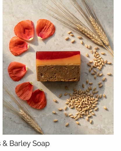 Poppy Fields Creamy Soap Bombshell Cosmetics