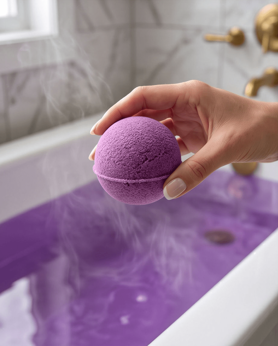 Parma Violet - Bath Bomb - Bombshell Cosmetics