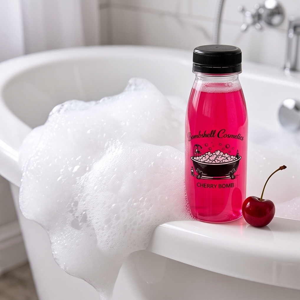 Bombshell Bubbly - Cherry Bomb Bombshell Cosmetics