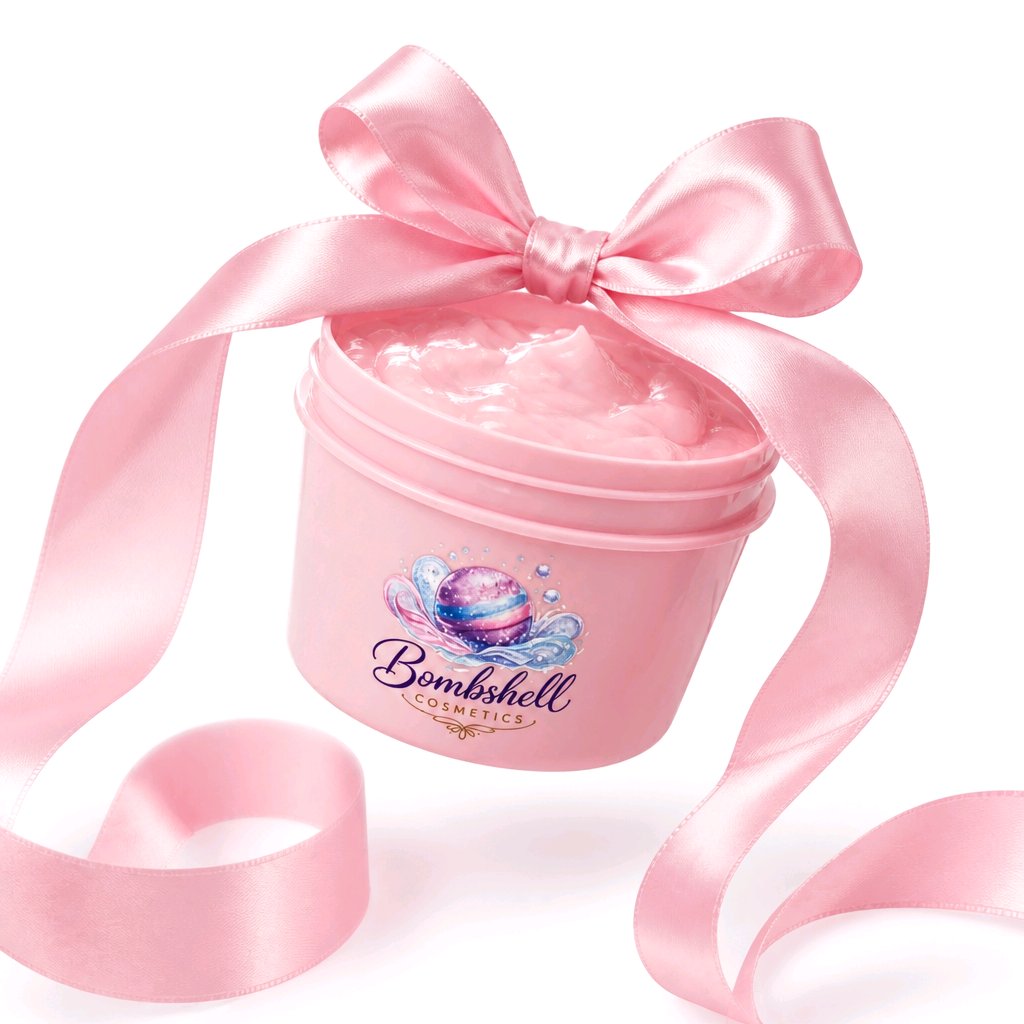 Rose & Cucumber Light Cream Gel Moisturiser Bombshell Cosmetics