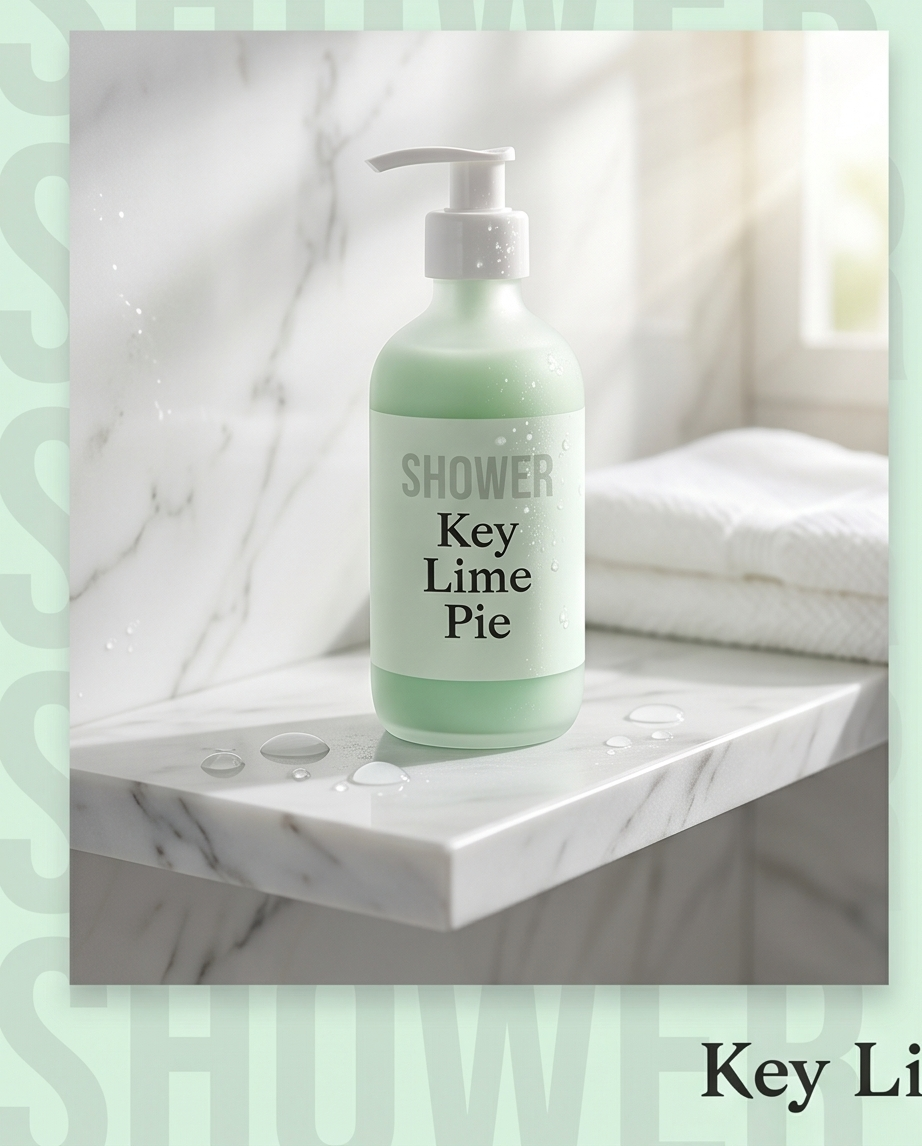 Key Lime Pie Shower Cream Bombshell Cosmetics