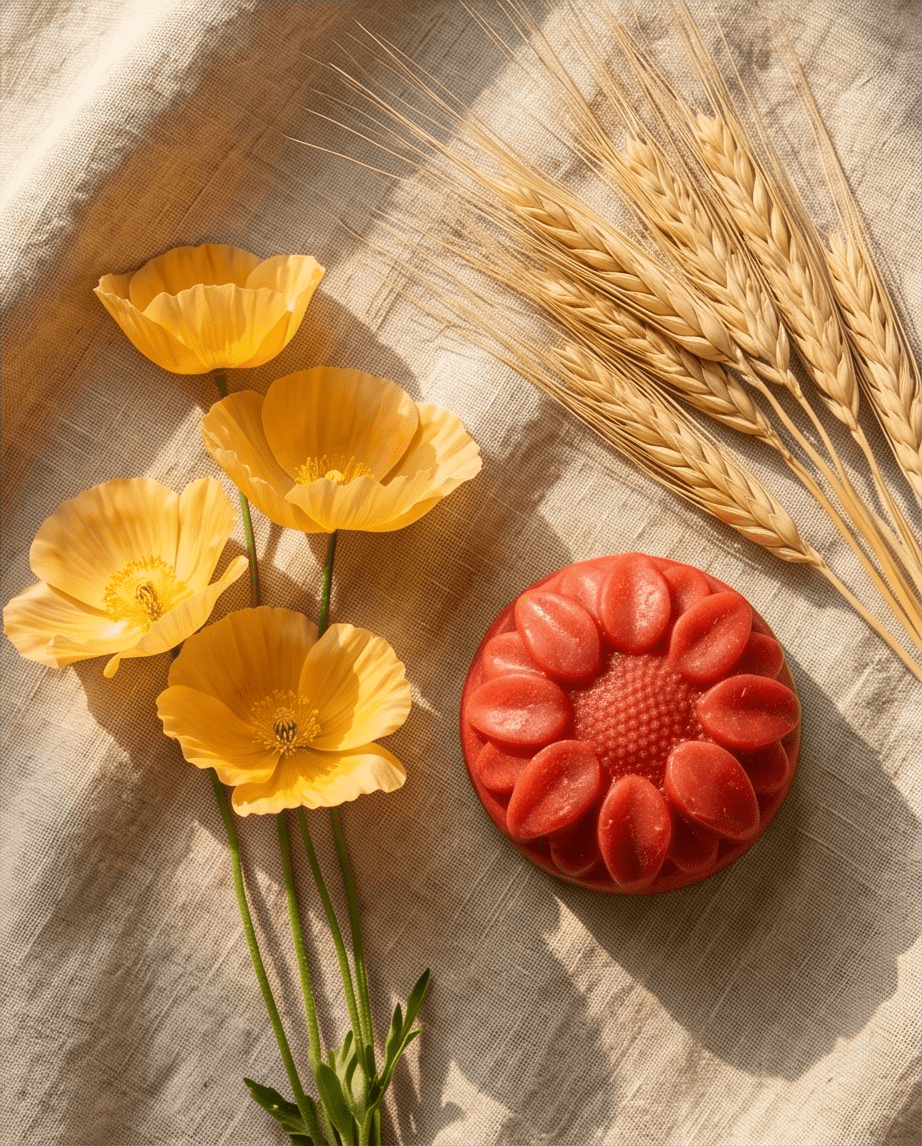 Poppy Fields Shampoo Bar - Bombshell Cosmetics