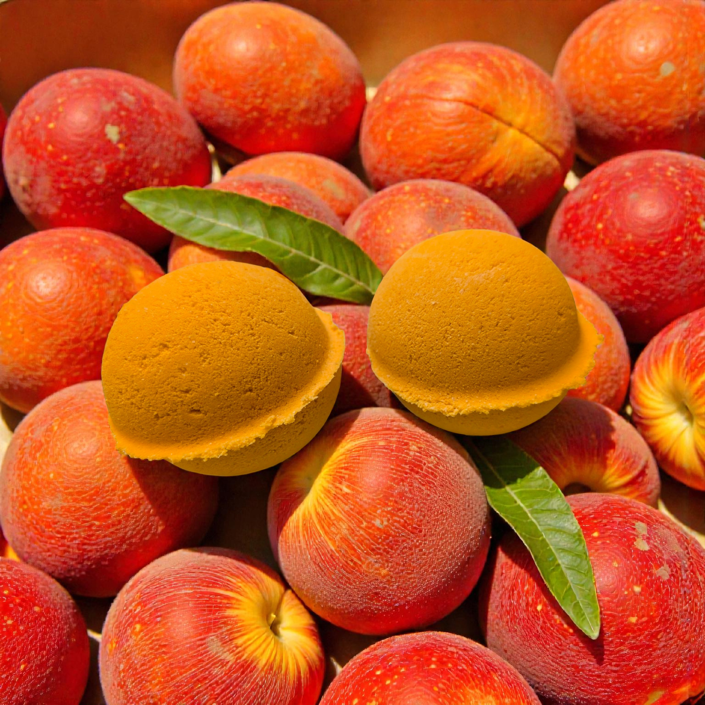 Peach Fuzz - Bath Bomb 🍑 - Bombshell Cosmetics