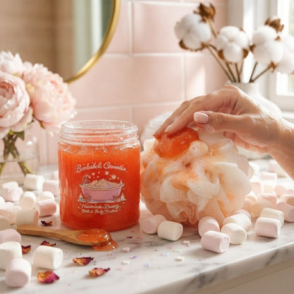 Scoopable Shower Jelly - Marshmallow Bombshell Cosmetics