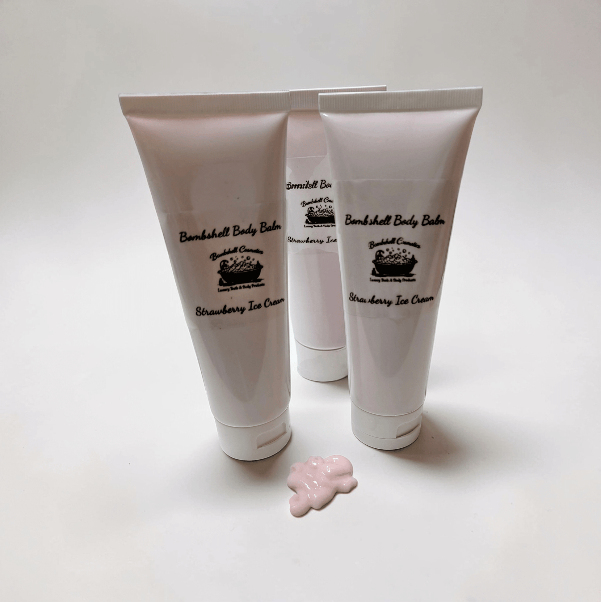 Bombshell Body Balm - Strawberry Ice - cream 🍓 - Bombshell Cosmetics