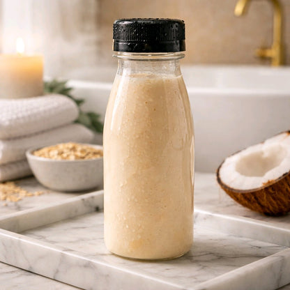 Blissful Bath Milk - Coconut & Oat Cream Bombshell Cosmetics