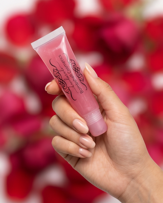Luxury Hydrating Lip Mask - Raspberry Rose Bombshell Cosmetics