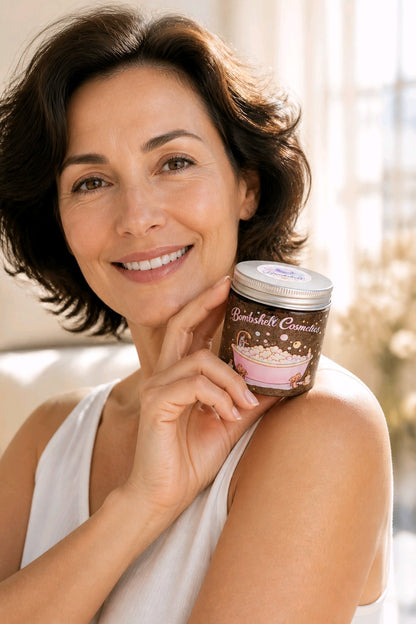 Rose & Cucumber Cream Clay Mask | Hydrating Face Mask for Soft, Radiant Skin Bombshell Cosmetics